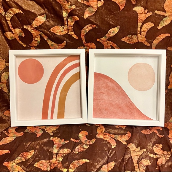 Sunrise/ Sunset Framed Prints - Picture 1 of 4